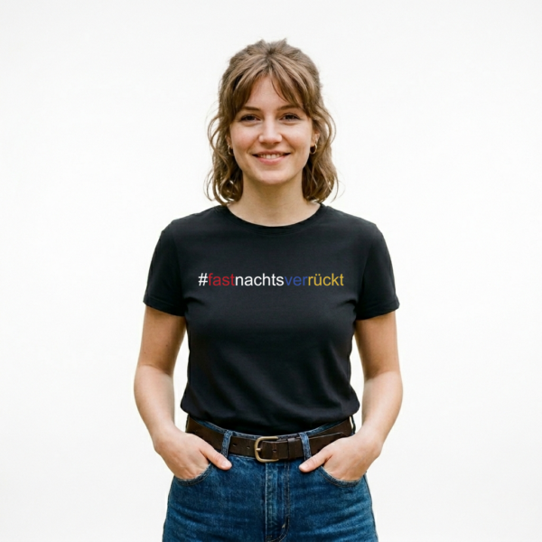 T-Shirt – Design: fastnachtsverrückt